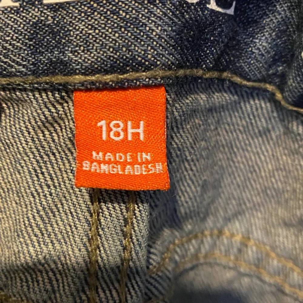 Children's Place Boys Jeans Size 18 Straight Husky - Picture 4 of 4